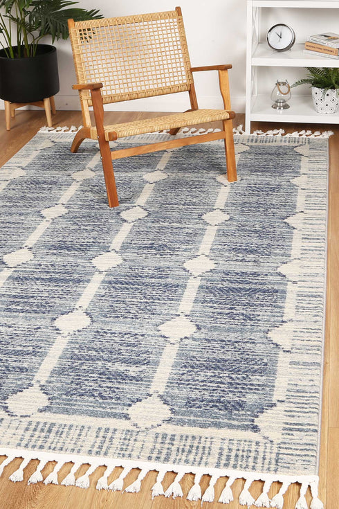 Machu Martinez Blue Rug - ADORE RUGS and FLOORING