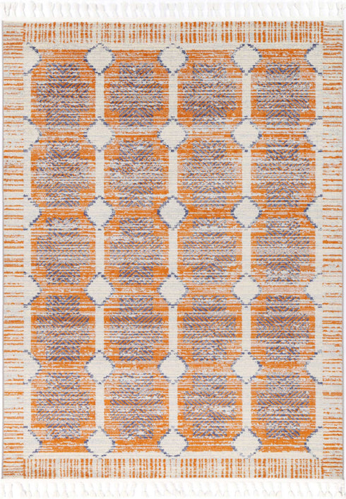 Machu Adriel Rust Rug - ADORE RUGS and FLOORING