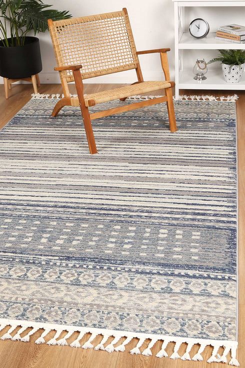 Machu Juan Blue Rug - ADORE RUGS and FLOORING