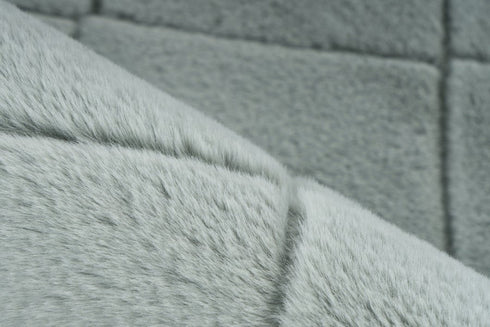 Impulse 600 Jade Very Soft Fluffy Diamond Rug - ADORE RUGS and FLOORING