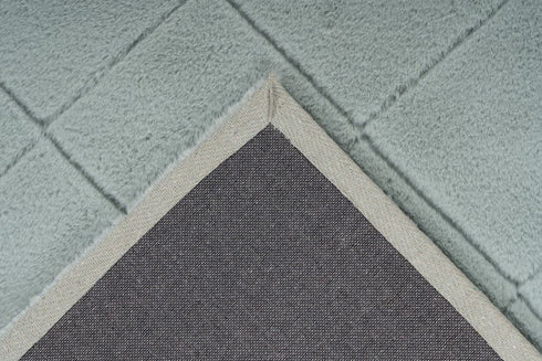 Impulse 600 Jade Very Soft Fluffy Diamond Rug - ADORE RUGS and FLOORING