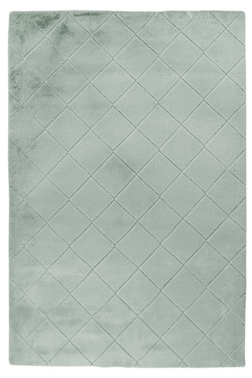 Impulse 600 Jade Very Soft Fluffy Diamond Rug - ADORE RUGS and FLOORING