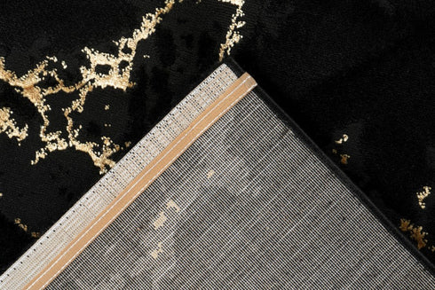Black Low Pile Rug - ADORE RUGS and FLOORING