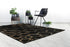 Large Black Gold Rug - ADORE RUGS and FLOORING