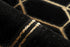 Marmaris 405 Black Rug with Gold Geometric Pattern - ADORE RUGS and FLOORING