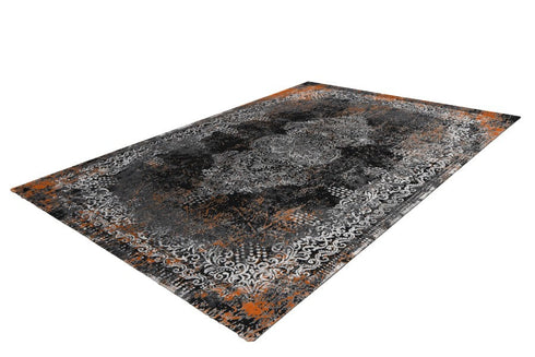 Pierre Cardin - Pablo 709 Terra Black Transitional Rug - ADORE RUGS and FLOORING