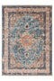 Prime 601 Blue Transitional Rug with Distressed Look - ADORE RUGS and FLOORING