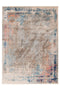 Prime 601 Taupe Multi Colour Abstract Rug with Distressed Look - ADORE RUGS and FLOORING
