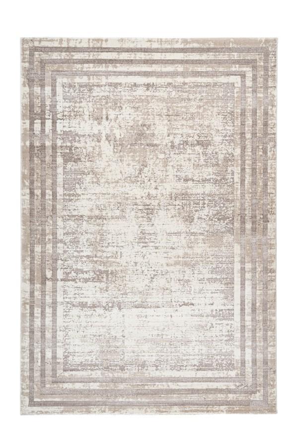 Pierre Cardin - Paris 502 Taupe Rug Faded With Borders - ADORE RUGS and FLOORING