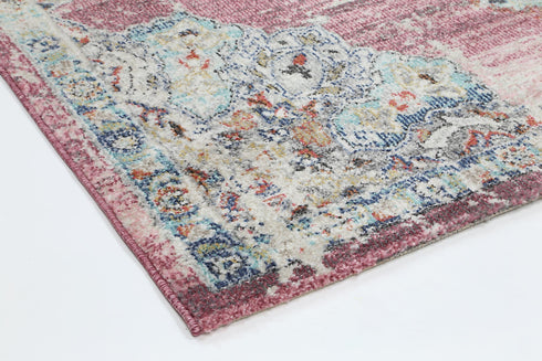 Sydney 6 Medalion Transitional Blush Rug - ADORE RUGS and FLOORING