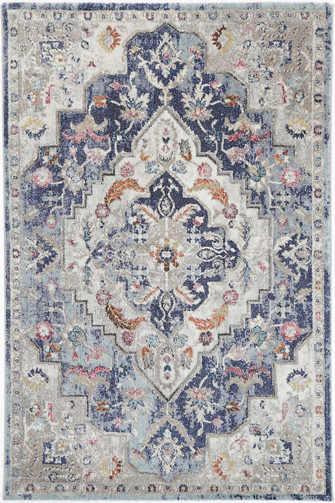 Sydney 5 Transitional Navy Multi Rug - ADORE RUGS and FLOORING