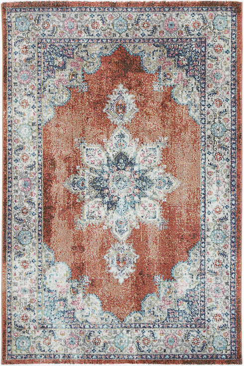 Sydney 4 Transitional Rust Rug - ADORE RUGS and FLOORING