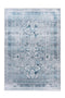 Soho 402 Silver Aqua Blue Transitional Rug - ADORE RUGS and FLOORING