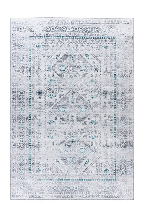 Soho 402 Silver Transitional Machine Washable Rug - ADORE RUGS and FLOORING