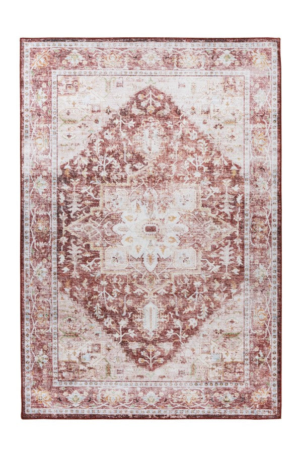 Soho 403 Terra Machine Washable Rug with Medallion - ADORE RUGS and FLOORING