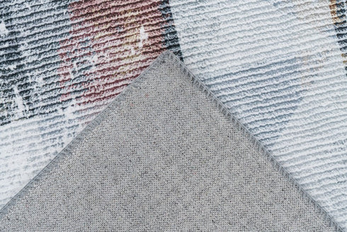 Soho 404 Multi Colour Geometric Rug with Abstract Design - ADORE RUGS and FLOORING