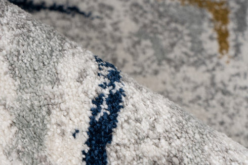 Trendy 402 Multi Coloured Modern Zig Zag Rug - ADORE RUGS and FLOORING