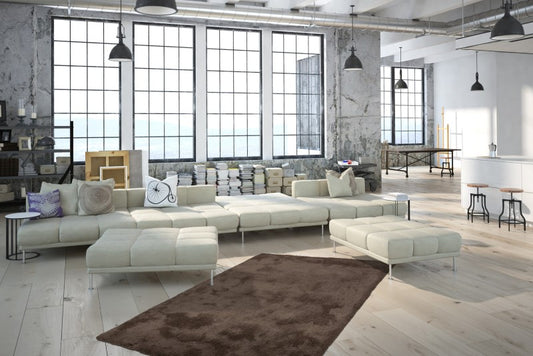 Plush Brown Rug - ADORE RUGS and FLOORING