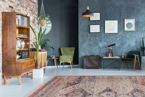 Orange Vintage Rug - ADORE RUGS and FLOORING