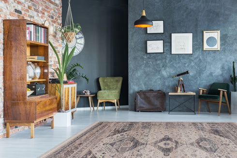 Beige Vintage Rug - ADORE RUGS and FLOORING