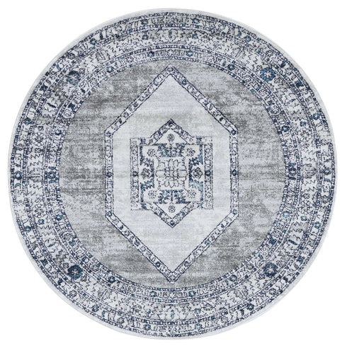 Desire Navy Cream Ancient Rug - ADORE RUGS and FLOORING