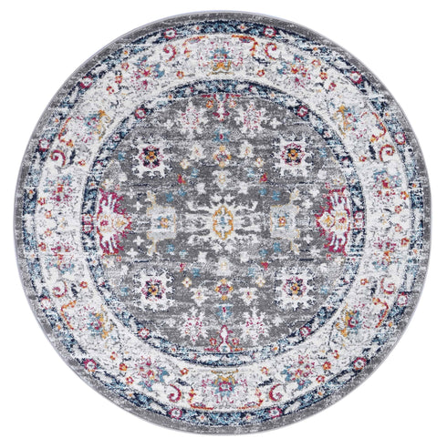 Desire Grey Multi Traditional Rug - ADORE RUGS and FLOORING