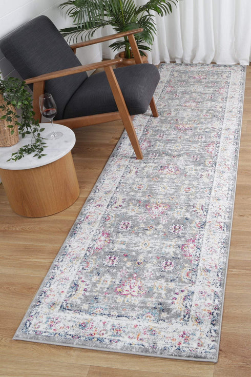 Desire Grey Multi Traditional Rug - ADORE RUGS and FLOORING