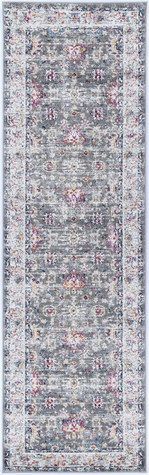 Desire Grey Multi Traditional Rug - ADORE RUGS and FLOORING