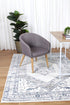 Desire Navy Cream Ancient Rug - ADORE RUGS and FLOORING