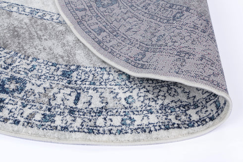 Desire Navy Cream Ancient Rug - ADORE RUGS and FLOORING