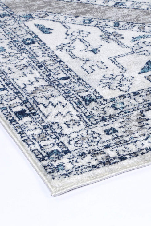 Desire Navy Cream Ancient Rug - ADORE RUGS and FLOORING