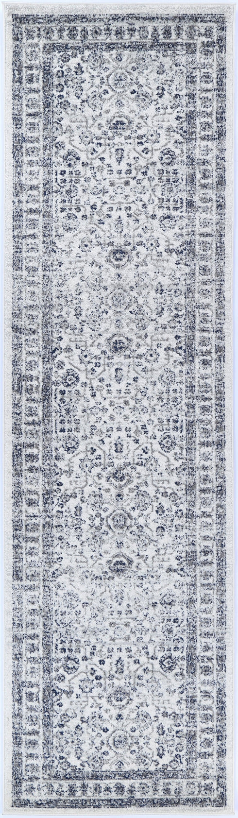 Desire Navy Cream Traditional Rug - ADORE RUGS and FLOORING