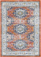 Desire Rust Multi Traditional Rug - ADORE RUGS and FLOORING
