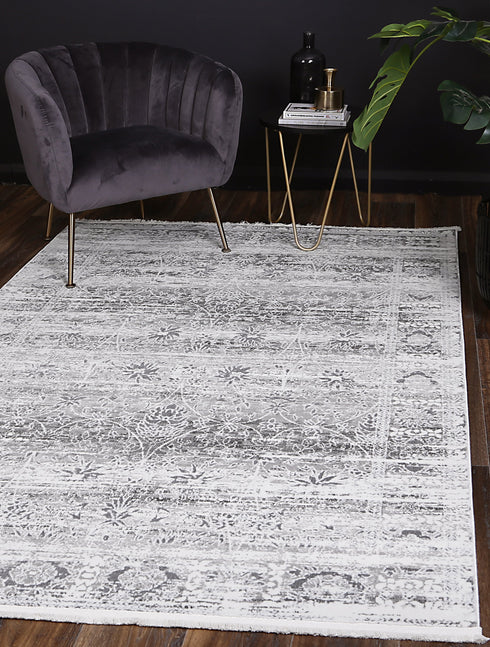London Classic Grey Rug - ADORE RUGS and FLOORING