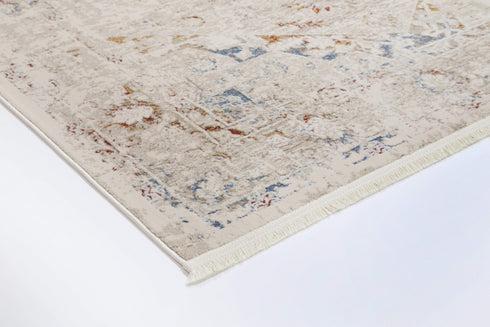 London Classic Vintage Beige Multi Rug - ADORE RUGS and FLOORING