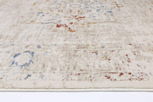 London Classic Vintage Beige Multi Rug - ADORE RUGS and FLOORING
