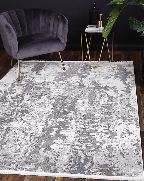 London One Modern Grey Blue Rug - ADORE RUGS and FLOORING