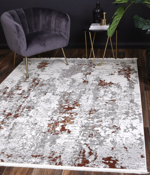 London One Modern Grey Terracotta Rug - ADORE RUGS and FLOORING