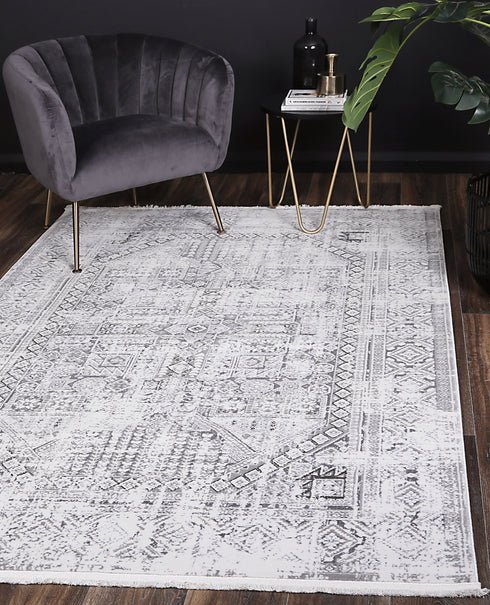 London Panel Grey Rug - ADORE RUGS and FLOORING