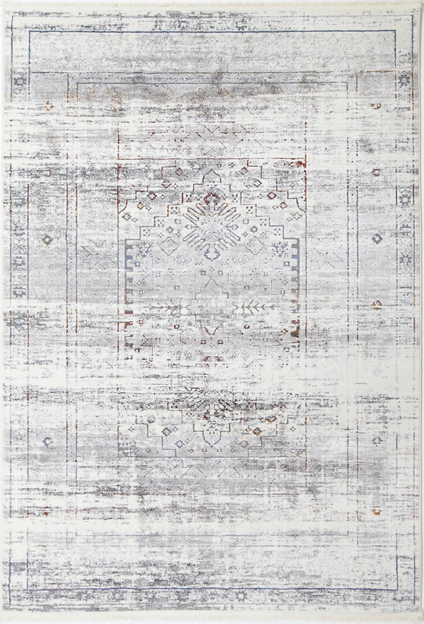 London Traditional Grey Multi Rug - ADORE RUGS and FLOORING