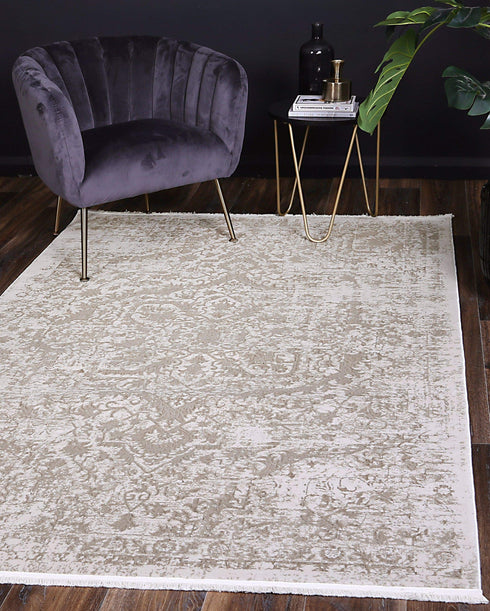 London Vintage Beige Rug - ADORE RUGS and FLOORING