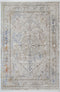London Vintage Medalion Beige Multi Rug - ADORE RUGS and FLOORING