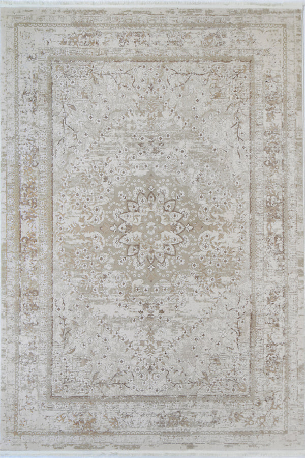 London Vintage Medalion Beige Rug - ADORE RUGS and FLOORING