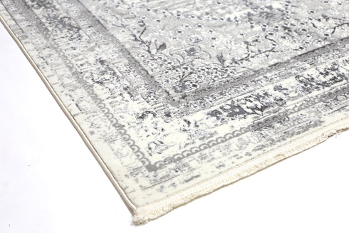 London Vintage Medalion Grey Rug - ADORE RUGS and FLOORING