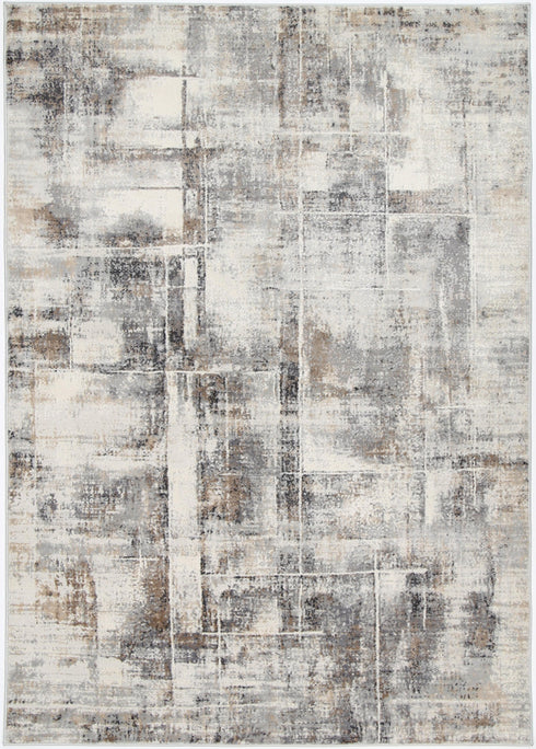Rose Beige Grey Modern Rug - ADORE RUGS and FLOORING
