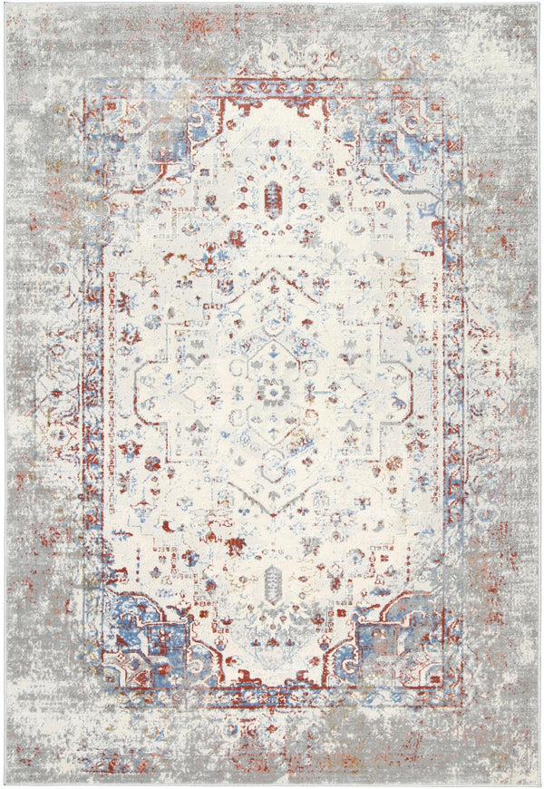 Rose Grey Multi Contemporary Rug - ADORE RUGS and FLOORING