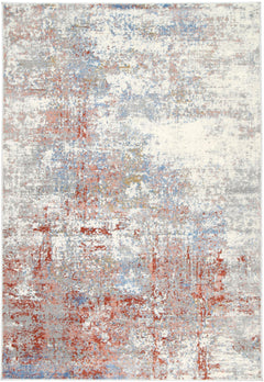 Rose Multi Colour Modern Rug
