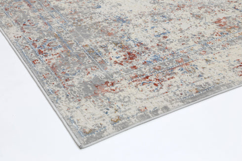 Rose Multi Grey Contemporary Rug - ADORE RUGS and FLOORING