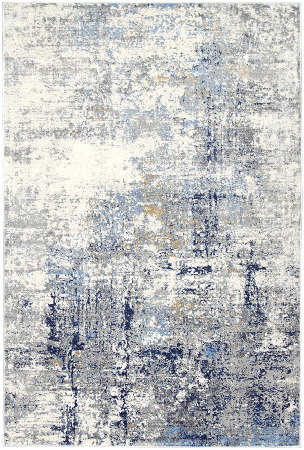 Rose Navy Blue Modern Rug - ADORE RUGS and FLOORING