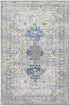 Rose Navy Blue Oriental Rug - ADORE RUGS and FLOORING